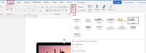 How to place text over an image word online - WordOnlineTips.com