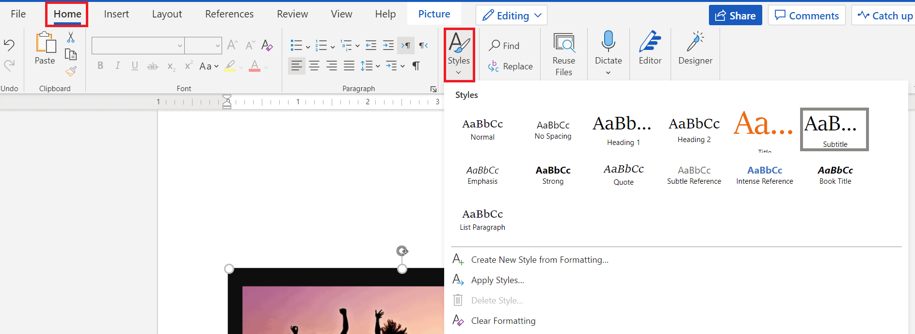 How To Place Text Over An Image Word Online WordOnlineTips