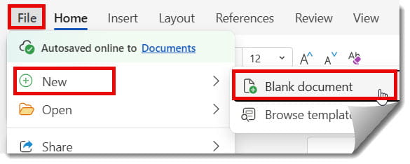 Word Online Teams integration
