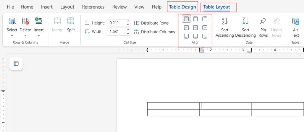 How To Move Table In Word Online