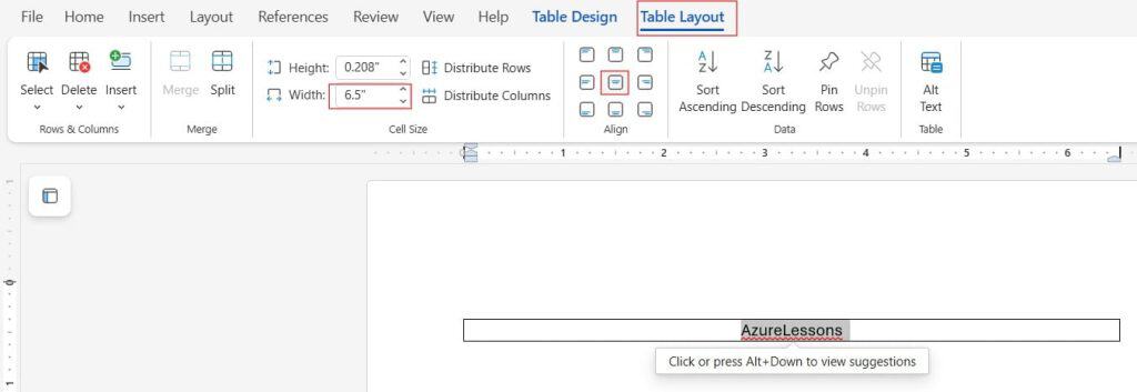 Put A Box Around Text Word Online