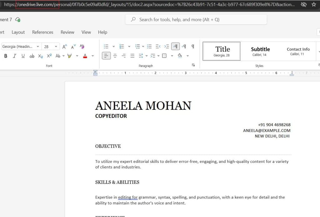 how to open word online document in desktop app
