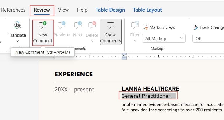 How to Add Comments On Word Online