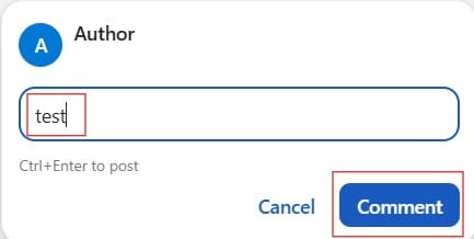 how to make comments in word online